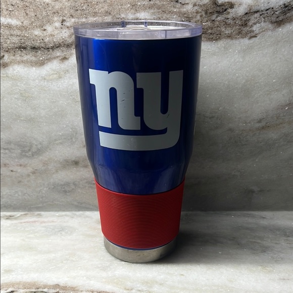NY Giants Blue and Red Tumbler with Logo - Picture 1 of 2